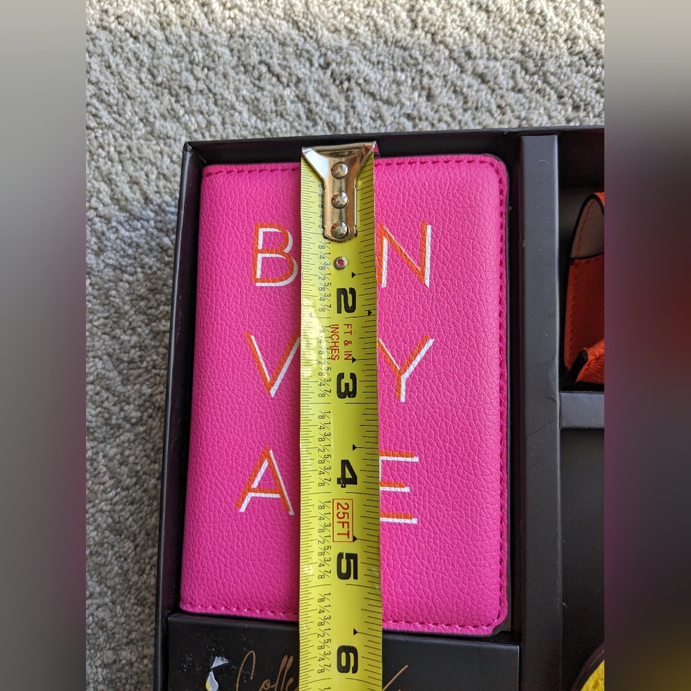 🏈 Collection Xiix NWT 3 PC travel set passport earbuds luggage tag pink ye… - Picture 16 of 16